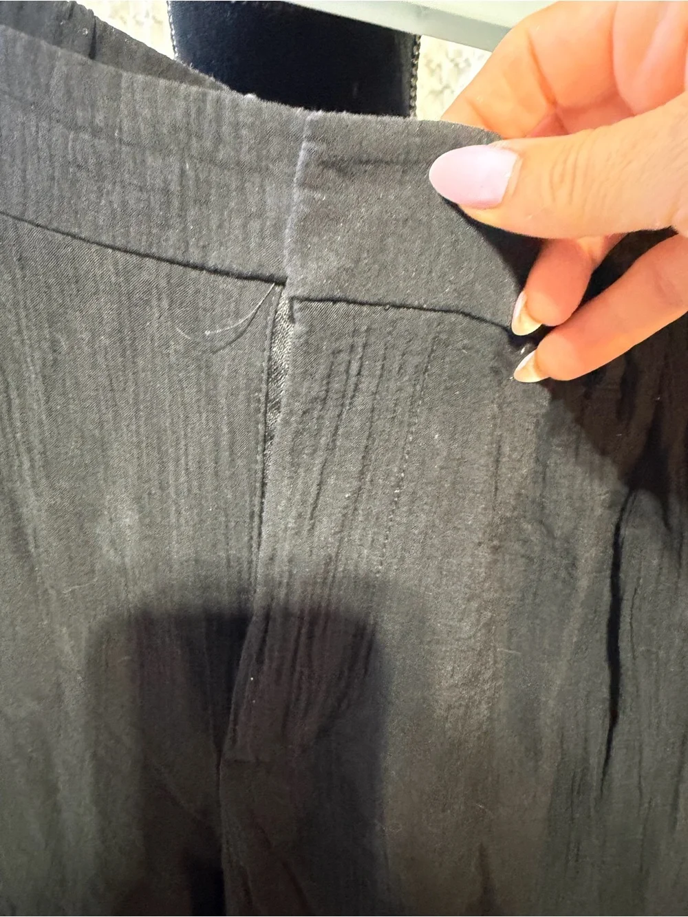 a new day Black Wide-Leg Dress Pants